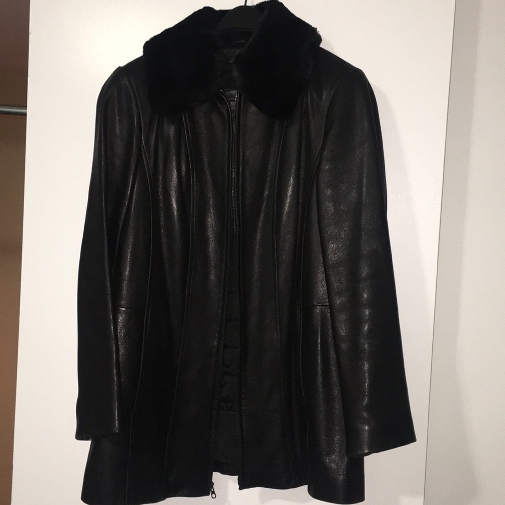 Leather jacket